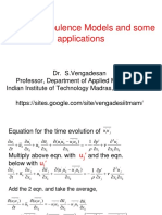 Turbulent Models and Applications