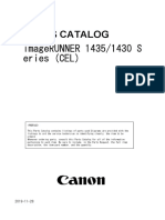 ImageRUNNER 1435 1430 Series Partscatalog E EUR