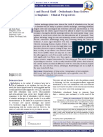 Infra-Zygomatic Crest and Buccal Shelf - Orthodont