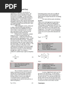 Motor Sizing Calculation