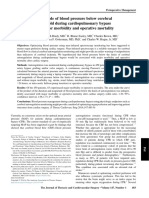 Optimal Blood Pressure During CPB