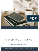 16 Credinte Limitative