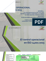 Presentacion Control Operacional en ISO 14001