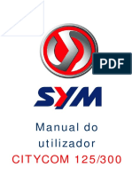 Manual Do CITYCOM 125 - 300