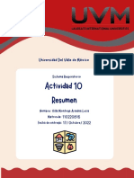 Actividad 10 Resumen. Salud Ambiental