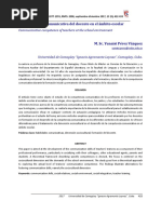 Articulo - Habilidades Comunicativas Del Docente - Cuba - 2017