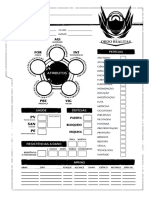 Ficha Editavel Calamidade