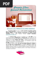 Info Sobre I Premio Ellas Juvenil Romantica