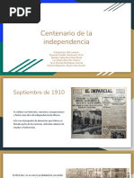 Centenario de La Independencia 2