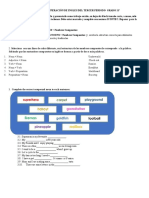 Taller de Recuperación de Ingles Del Tercer Periodo Grado 11º