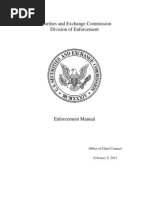 Sec Enforcement Manual