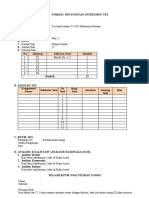 Format Penyusunan Instrumen Tes 1