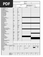 Heat Exchanger Rating Sheet