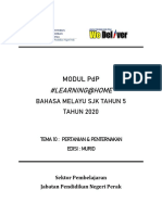 Tema 10 Pertanian & Penternakan