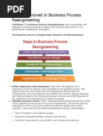 Steps Involved in Business Process Reengineering