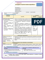 COM 3° - SESIÓN Revisamos y Corregimos Nuestros Textos Expositivos