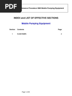 Fluid Pump Maintenance Procedure