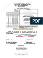 Fechas Planificadas Ii-2022