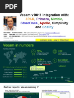 Veeam v10/11 Integration