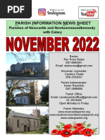 November 2022 News - Parish of Newcastle & Newtownmountkennedy With Calary, Co. Wicklow, Ireland