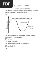 Physics P14 and P16 End