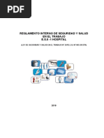 Reglamento Interno de Seguridad y Salud en El Trabajo