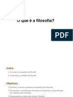 O Que É A Filosofia...