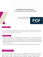 Instrumentais para Elaboração Do Laudo Respeitando O Sigilo Profissional