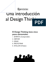 Ejercicio Design Thinking