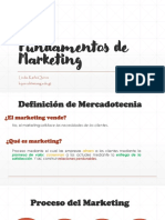 Semana 1. Fundamentos de La Mercadotecnia