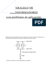 Paralelo de Trafo Turno Noche