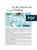 5 Etapas Del Proceso de Design Thinking