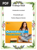 Trabajo Final de Orientacion Vocacional Paulina