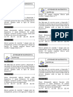 Atividade - Analise Combinatoria - Combinação