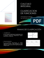 Clasificación de Funciones