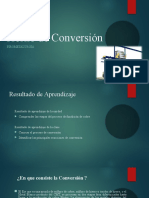 Clase 6. Conversión