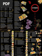 Ejemplo Sushi Menu