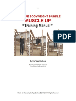 Muscle Up Training Manual Ebwb