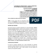 Casacion Laboral 13431 2019 La Libertad H&S Abogados