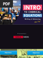 Writing and Balancing Chemical Equations