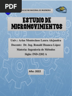 Estudio de Micromovimientos