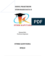 Modul Praktikum SBD II (Yani)