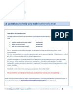 Critical Appraisal Tool For RCT