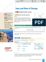 2.2 Slope and Rate of Change