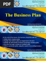 PPT The Business Plan