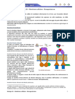 Biologia 26 - Membrana Cellulare - Biosegnalazione