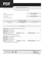 Constancia de Semanas Cotizadas Del Asegurado