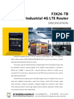 F3X26-TB Industrial 4G LTE Router