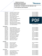 Convocados 2010 Sisu 2a Lista de Espera