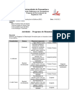 Programa de Manutenção Predial